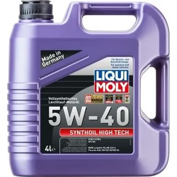 Motorový olej Motorový olej Liqui Moly Synthoil High Tech 5W-40, 4L