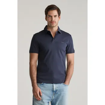 Pánská košile POLOKOŠILE GANT MERCERISED SS POLO EVENING BLUE