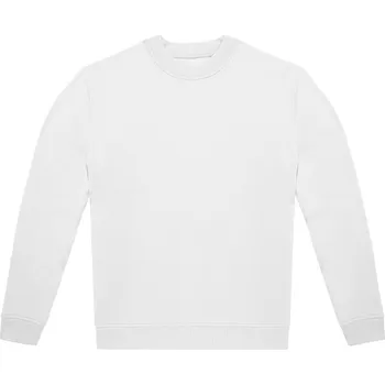 pracovní mikina B&C Mikina B&C ID.222 Crew, unisex COT01I22200101-white S Bílá