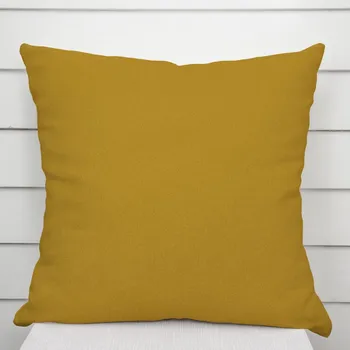 Povlak na polštářek Dekorační povlak na polštář BKU-102 Okrový 50 x 60 cm