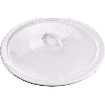 Koš na prádlo DEMA Smaltované víko na 10 l kbelík na vodu, bílé