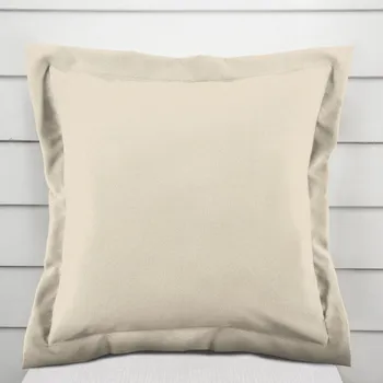 Povlak na polštářek Dekorační povlak na polštář s lemem BKU-121 Latte 50 x 50 cm