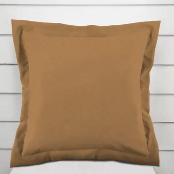 Povlak na dekorativní polštářek Dekorační povlak na polštář s lemem BKU-120 Bronzově hnědý 40 x 60 cm