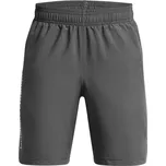 Dětské sportovní kraťasy Under Armour B TECH WOVEN WORDMARK SHORTS šedé 1383341-025 - YXL | UK 7,5 | US 10