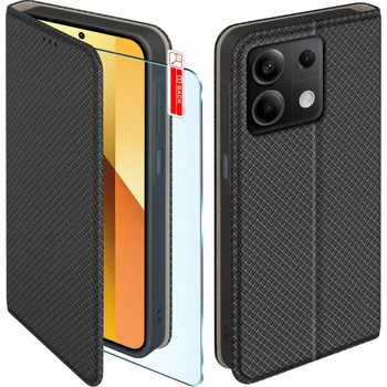 Pouzdro na mobilní telefon Flipové pouzdro KrainaGSM pro Xiaomi Redmi Note 13 Pro 5G černé