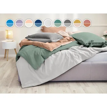 Dormeo Essentials Povlečení II Zelená 140 x 200 cm