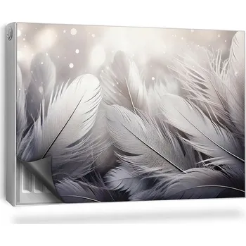 Obraz Magnetická podložka na radiátor, kryt 90 x 60 cm šedá