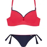 Dámské dvojdílné plavky S930 W - SELF modro-šedá 40/75D