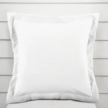 Povlak na polštářek Dekorační povlak na polštář s lemem BKW-201 Slonová kost žíhaná 35 x 45 cm