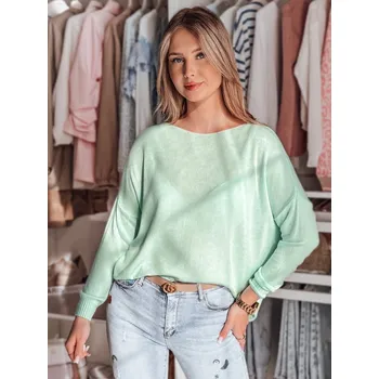 Dámský svetr Dámský svetr DSTREET SENZIA SVĚTLE ZELENÁ unisize