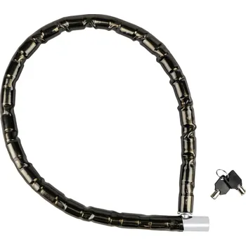 Zámek na kolo Eufab 16323 článkový zámek černá zámek s klíčem