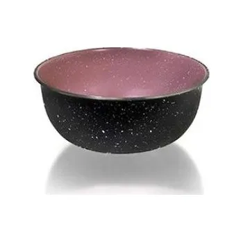 Miska pro psa Miska nerez Camping Belly Heavy Premium růžová/černá 3,4L