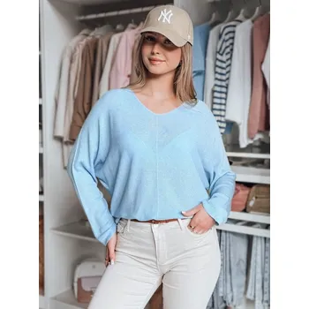 Dámský svetr Dámský svetr DSTREET NORVAN SVĚTLE MODRÁ unisize