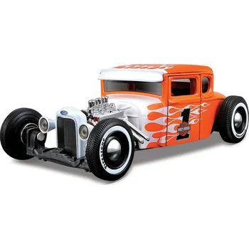Hračka Maisto - Harley-Davidson Custom, 1929 FORD model A, 1:24
