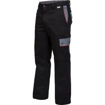 Pracovní obuv Pracovní kalhoty do pasu, odolné, s kapsami AJAKS XXLB černé