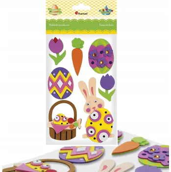 samolepka 3D pěnové Samolepky Velikonoce 7 ks Titanum