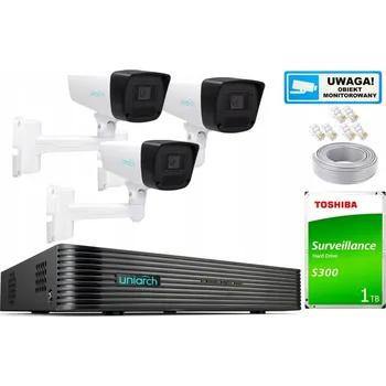 IP kamera Sada domácího monitoringu IP kamera 3x IPC-B222-APF40 2MPx IR 60 m