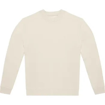 pracovní mikina B&C Mikina B&C ID.332 Crew, unisex COT01I33204705-off white 2XL Bílá špinavá