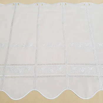 Záclona ČM textilní Vitrážová záclona JEMNÁ VÝŠIVKA 40 cm