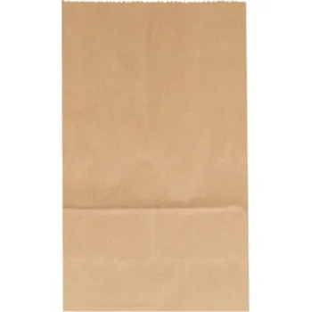 Dárková taška Papírový sáček - 50ks Varianta: 1 (8,8x17x5,5 cm) hnědá přírodní, Balení: 50 ks