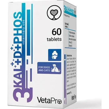 Vetapro 3 Kal D Phos Dog&Cat 60 tbl