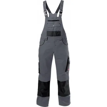 montérky Pánské pracovní montérky s laclem a šlemi, velikost 60