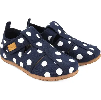 Dívčí bačkory Domácí obuv EMEL 101-10 Puntík Velikost: 28