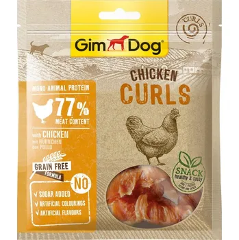 Pamlsek pro psa Gimborn IT GIMDOG Curls Kuřeci 55g