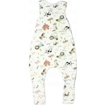 Fusak Letní spací pytel s nohavicemi od 3-5 let Farmář White