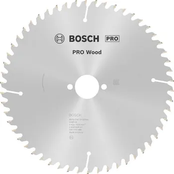 Pilový kotouč Bosch Pilový kotouč PRO Wood pro okružní pilu, 216 × 2,6 × 30 mm, T54 2608838411