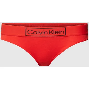 Kalhotky Dámské kalhotky Heritage - QF6775E XM9 - červenooranžová - Calvin Klein L červeno-oranžová