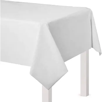 ubrus Obrus BÍLÝ ŠIROKÝ 180x300cm HLADKÝ klasický svatební hostina svaté přijímání křtiny