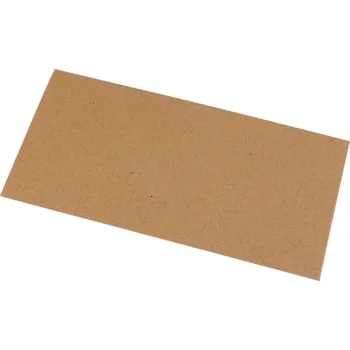 Obálka Papírová obálka 11x22 cm - 50ks Varianta: hnědá přírodní, Balení: 50 ks