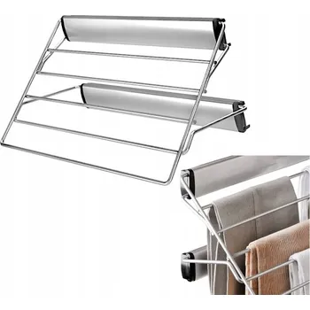 Věšák Boční věšák na kalhoty NOMET W-3314 stříbrný