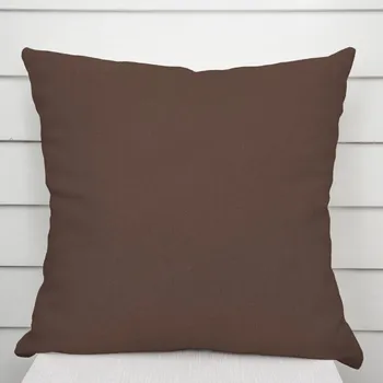 Povlak na polštářek Dekorační povlak na polštář BKS-409 Čokoládově hnědý 50 x 60 cm