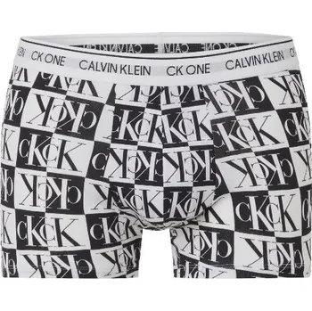 Boxerky Pánské boxerky NB2216A 5UW černá/bílá - Calvin Klein černá-bílá L