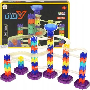 Kuličková dráha KULIČKOVÁ DRÁHA STAVEBNICE KULODROM 76 DÍLKŮ