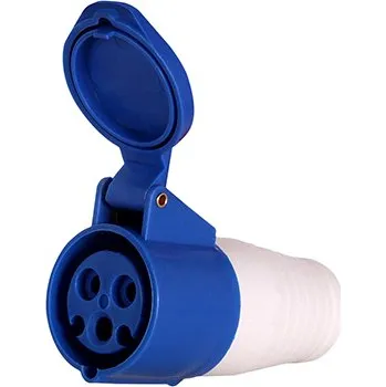 Elektrická zásuvka Elektrická Zásuvka přenosná podlahová Enext modrá