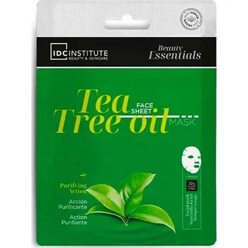 Pleťová maska Pleťová maska v plátýnku s olejem z čajovníku IDC 22 g