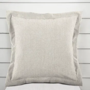 Povlak na dekorativní polštářek Dekorační povlak na polštář s lemem BKW-207 Pískové žíhání 40 x 60 cm