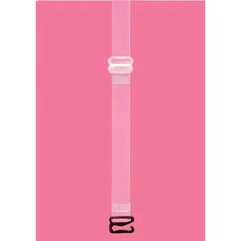 Těhotenská móda Ramínko RT 07 - Julimex one size průhledná-bílá