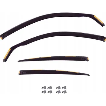 Plexi ofuk oken J&J Automotive | Heko Deflektory / Ofuky oken pro Volkswagen Passat B3 / B4