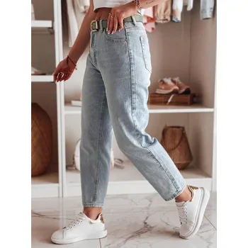 Dámské džíny Dámské kalhoty DSTREET JEANMOM MODRÁ XL