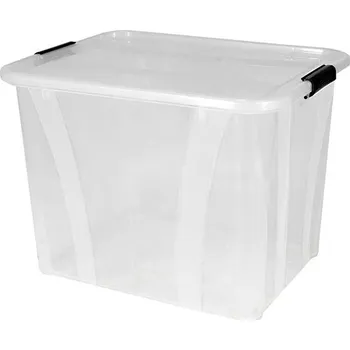 Úložný box DuraHome Master box 55 l, průhledný