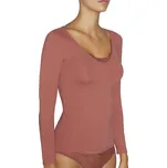 Dámské tričko s dlouhým rukávem 19185 červená - Ysabel Mora červená S