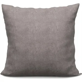 Povlak na dekorativní polštářek Dekorační povlak na polštář Šedý 45x45 šitý v Polsku