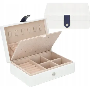 Šperkovnice Šperkovnice pro uložení bižuterie Korbi F5 bílá