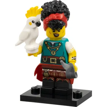 Dětské zboží LEGO® LEGO 71048 Minifigurka 27. série - Pirátka, Kakadu 71048