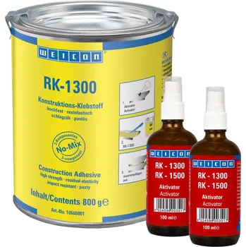 Průmyslové lepidlo Weicon RK-1300 akrylové lepidlo, 1 kg