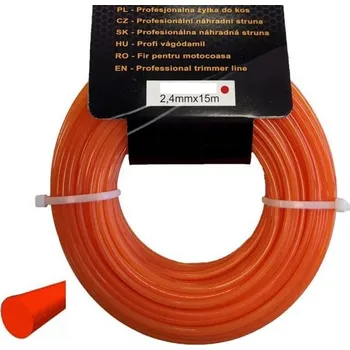 Struna do sekačky Náhradní struna - kulatá 2,4mm 15M